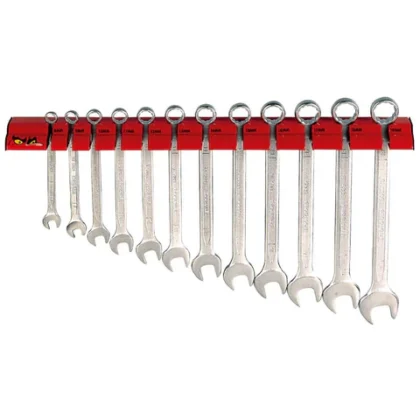TENG TOOLS - 12PC Combination Spanner Set Wall Rack - WRSP12