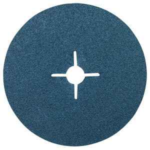 BOSCH PROFESSIONAL - Fibre sanding disc Best for Metal 115 mm, 22,23 mm, 36 (50 PACK) - 2608607254
