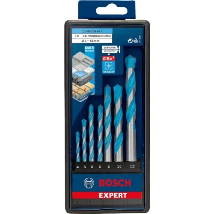 BOSCH EXPERT - CYL-9 Multi Construction drill bit set 4, 5, 6, 6, 8, 10, 12 mm - 2608900647