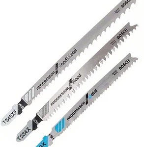 BOSCH - Set T 123 X (Metal), T 234 X (Wood), T 345 XF (Wood & Metal), (15 PACK) - 2609256743