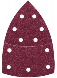 BOSCH PROFESSIONAL - For multi-sanders, 102 x 62/93 mm, 80, (50 PACK) - 2609256A63