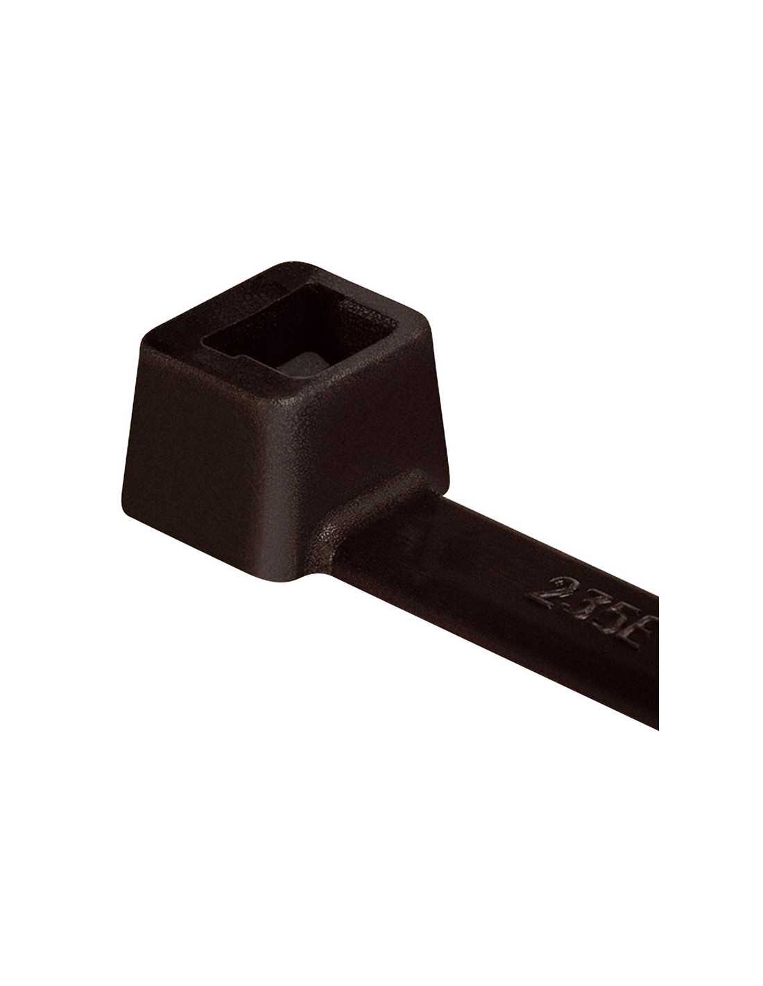 HellermannTyton - Cable Tie Insulok 3.4 x 200mm Black Outside Serrated - T30LOSHSBK