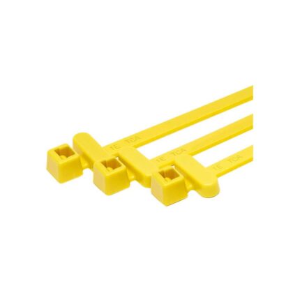 HellermannTyton - Cable Tie RFID LF 4.6 x 200mm Yellow - T50RFIDCLA