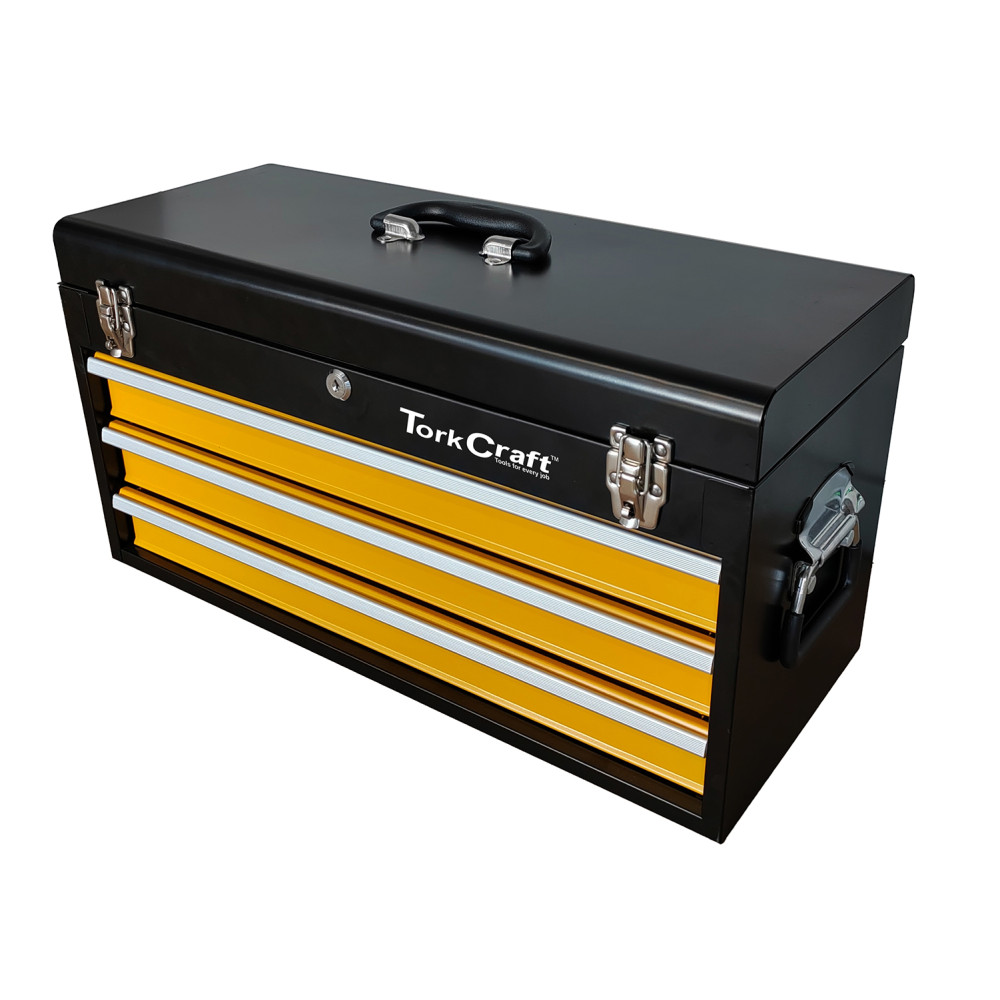 TORK CRAFT - Top Box Empty 3 Drawer & Top Tray 600x250x320mm Track Box 2.0 - TCTB005(1)