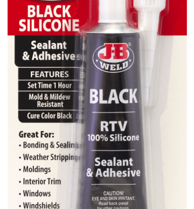 JB WELD - Black RTV Sealant & Adhesive - JBW31319