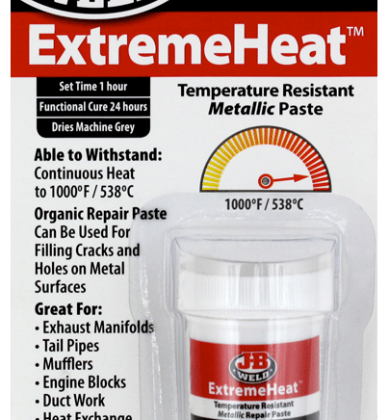 JB WELD - Extreme Heat High Temp Exhaust Paste - JBW37901