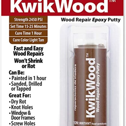JB WELD - KwikWood Epoxy Putty - JBW8257