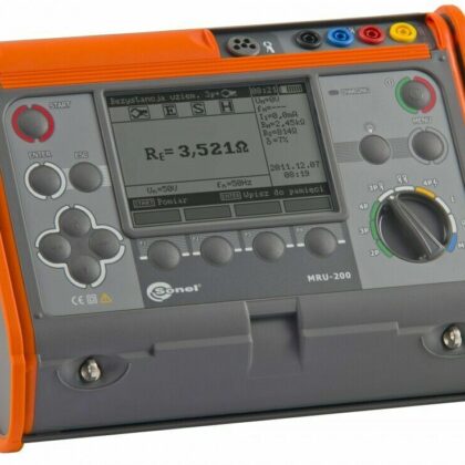 SONEL - Earthing resistance and soil resistivity meters - MRU200-GPS - WMGBMRU200GPS